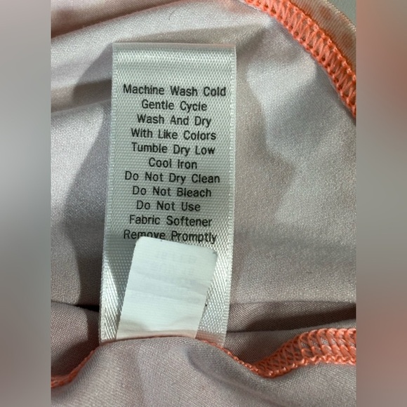 Athleta‎ Sum 16 Tank Top Womens Size XS Running Gym Workout Blue Orange Ombre - Picture 8 of 8